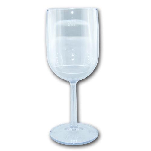 Hochwertiges, wiederverwendbares Kunststoff Weinglas