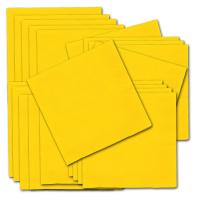 20 Papier-Servietten gelb aus nachhaltigem Rohstoff (100...