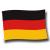 Schwarz-rot-gelbe Deutschland Flagge aus Polyester (150 x 90 cm)