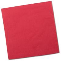 20 Stück rote Papierservietten, 3-lagig, 33x33cm,...