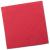 20 Stück rote Papierservietten, 3-lagig, 33x33cm, FSC-zertifiziert