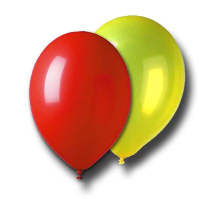 Luftballon Set "rot-gelb"