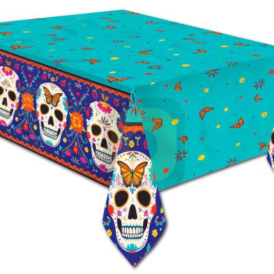 4er Set Tag Der Toten Holzschilder – Handgefertigte Tischdekoration Für Mexikanische Fiestas