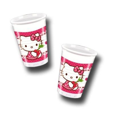 "Hello Kitty" Kindergeburtstag Partybecher | 8 Stück