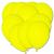 10 Luftballons gelb im Dekoset.