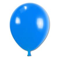 10 Luftballons blau aus Naturlatex - Qualitäts...