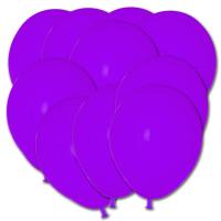 Luftballon lila (violett) aus Naturlatex.