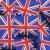Mix aus mehreren Großbritannien Flagge Papierservietten blau-weiß-rot