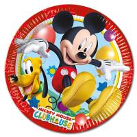 8 Kindergeburtstag Pappteller mit Mickey Mouse Motiv aus...
