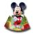 Bunte Partyhütchen für den Kindergeburtstag mit Mickey Mouse Motto.
