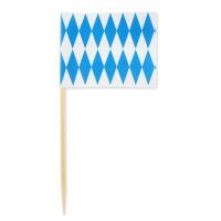 Oktoberfest Flaggenpicker Bayerische Raute...