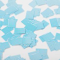 150 kleine Bayern Flaggen mit blau-weißen Rauten...