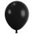 Qualitäts-Luftballon schwarz aus Naturlatex.