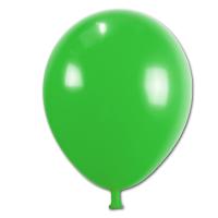 Qualitäts-Luftballon grün aus Naturlatex.
