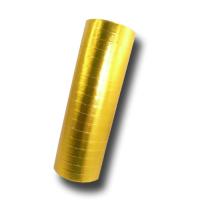 Luftschlangen gold mit Metallic Glitzereffekt