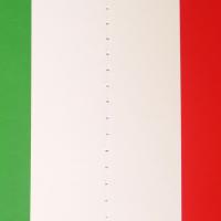 Großaufnahme des Dekohänger Italien mit ca. 13,5 cm Durchmesser zum Aufhängen.