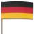 Fähnchen am Holzstab mit Deutschland Flagge.