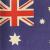 Großansicht der Australien Flagge der Fahnenpicker Australien.
