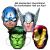 Avengers-Partymasken mit elastischem Gummiband für komfortablen Halt am Kopf