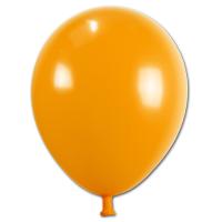 Luftballon orange aus Naturlatex.