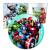 Avengers Kindergeburtstag Pappteller | bunt | Karton | 23cm | 8 Stück