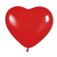 Luftballons in Herzform rot aus Naturkautschuklatex mit...