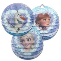 1 Geburtstagsdeko Lampion "Frozen" mit Olaf oder Anna &...
