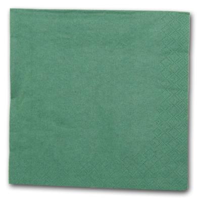 20 grüne Papierservietten