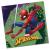 Motivservietten mit Spiderman Motiven für den Kindergeburtstag mit Spiderman Partymotto.