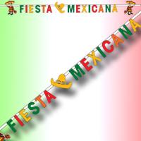 Buchstabengirlande "Fiesta Mexicana"