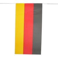 &quot;Deutschland Flagge&quot; Fahnenkette 4 m | 1 St&uuml;ck