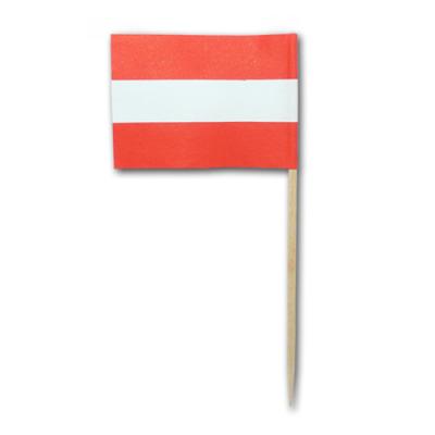 50 Fahnenpicker Österreich für den rot-weiß-roten Partytisch
