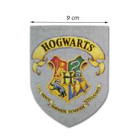 Einladungskarte mit Harry Potter Motiv und Abmessungsanzeige