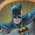 Detailbild des Batman Motives auf dem Kindergeburtstag Pappbecher.