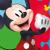 Großansicht des Mickey Mouse Motives der Kindergeburtstag Papierservietten.