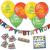 Zahlreiche Partyartikel mit Geburtstags-Motiven und HAPPY BIRTHDAY Schriftzug.