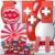Partydekoset Schweiz Grundausstattung mit rot-weißer Partydeko und Schweiz Motiven.