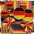 Deutschland Partydekoset groß in den Farben der deutschen Landesflagge.